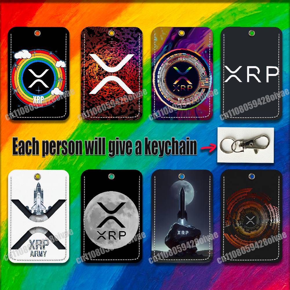 Index Card Holder - Xrp Ripple Crypto Digitale Valuta Voor