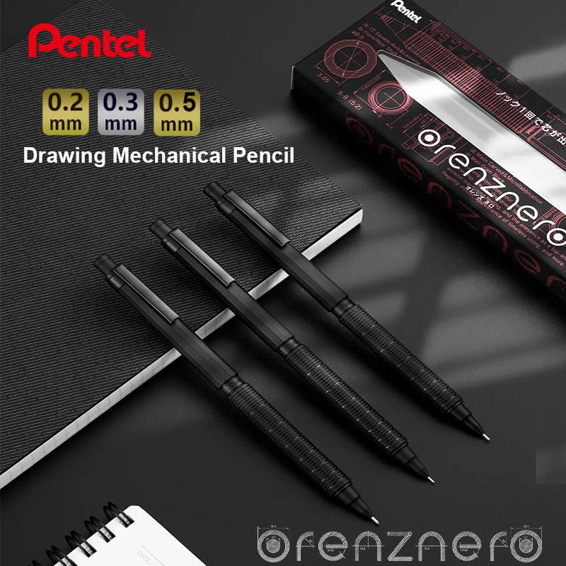 Pentel Pen Energel - Pentel Professioneel potlood ORENZNERO 0.2 |