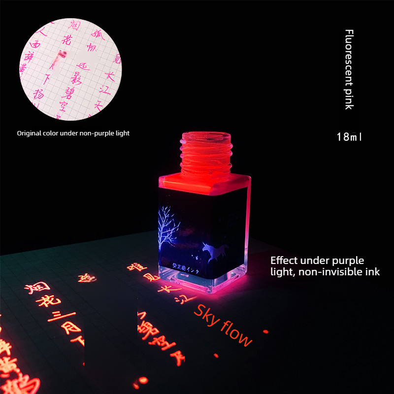 Fountain Pen Bottled Ink - JINCHEN 18ml Kleurrijke Fluorescerende Vulpen Inkt
