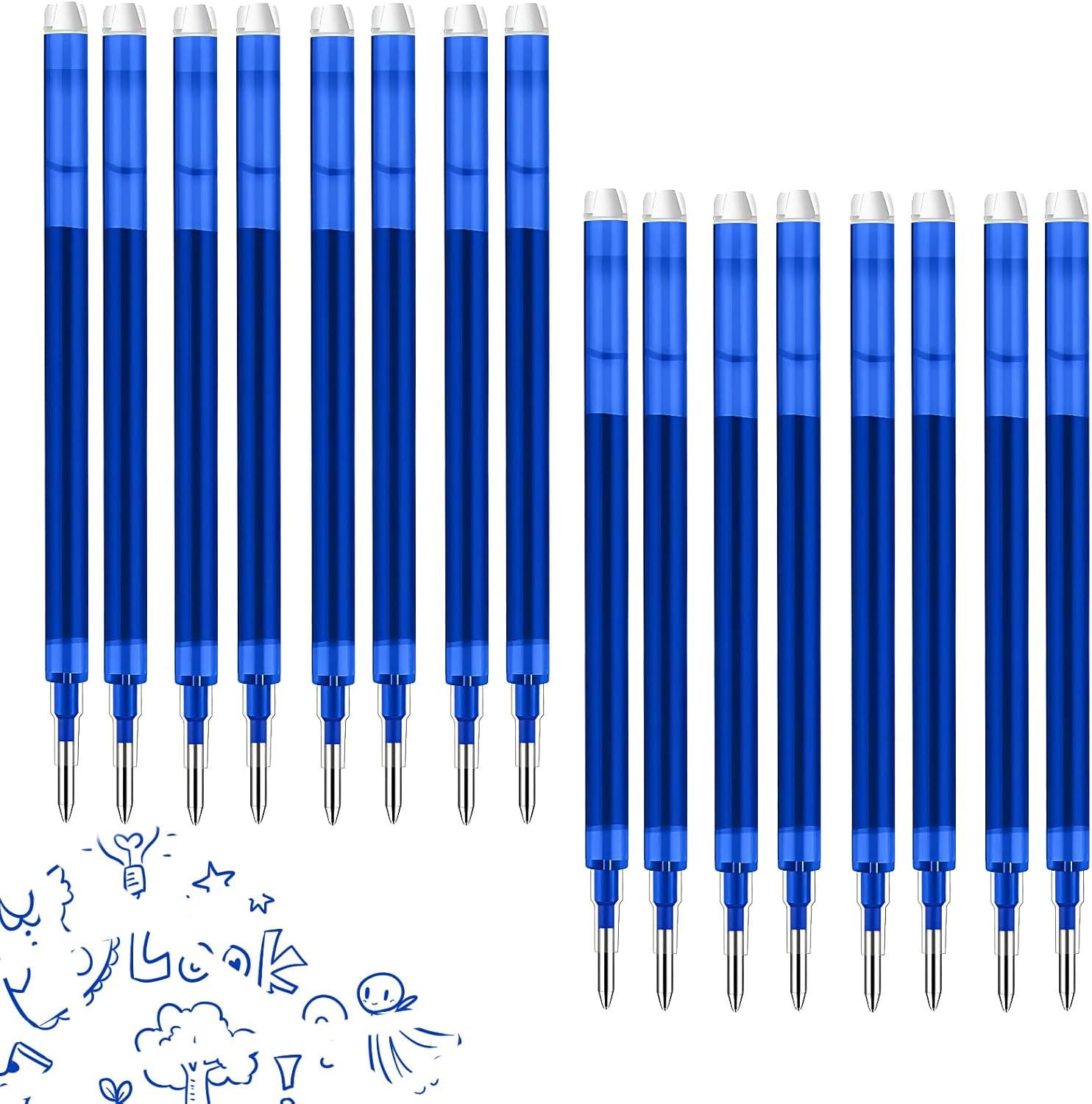 Correction Pen Fine - 16 Stuks 1.0mm Uitwisbare Gel Inkt