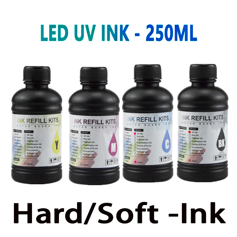 Fountain Pen Bottled Ink - 250ML/Fles UV Harde Inkt LED UV