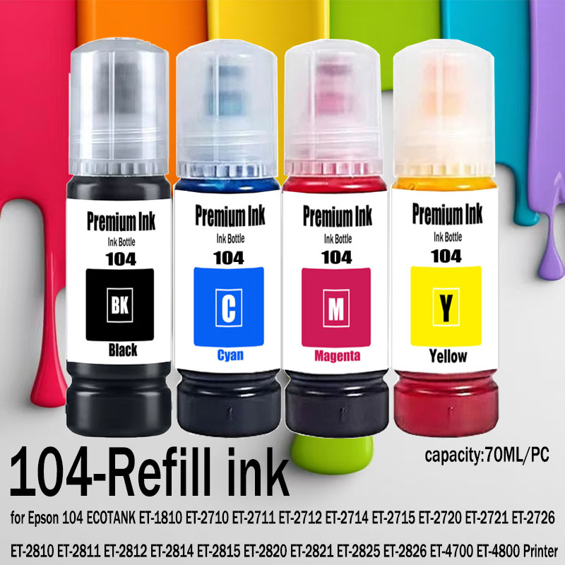 Fountain Pen Bottled Ink - 104 Premium Kleur Compatibele Bulk Fles