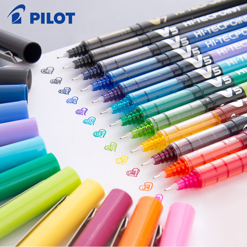 Pilot Pen V5 - 1 Stuks Piloot V5 Vloeibare Roller