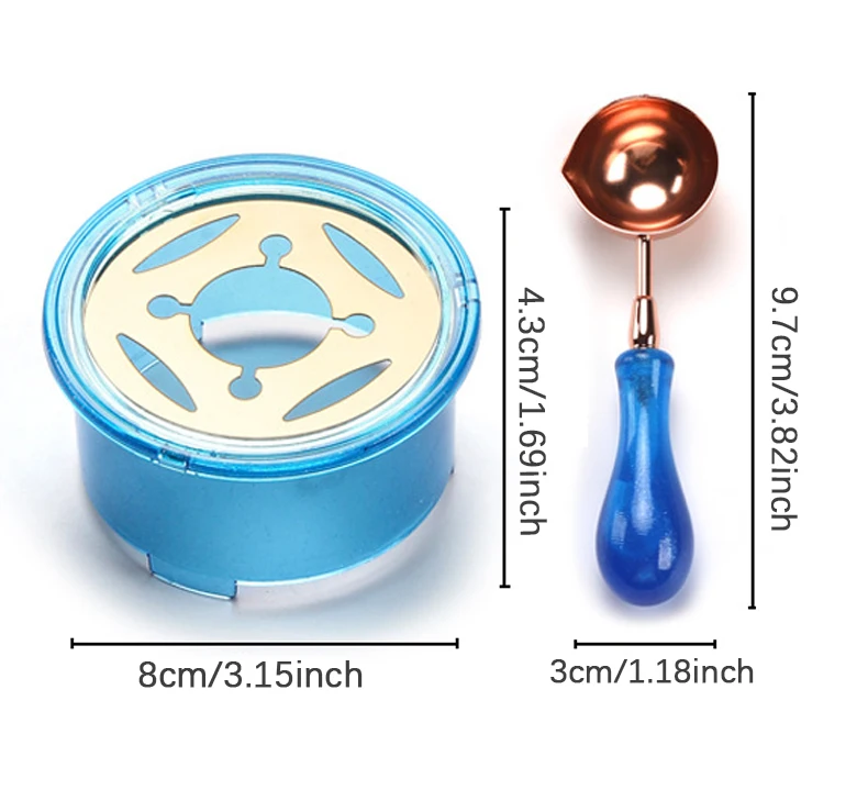 2-delige set waszegelstempels  - Wax Seal Stamp Set recensie en prijs