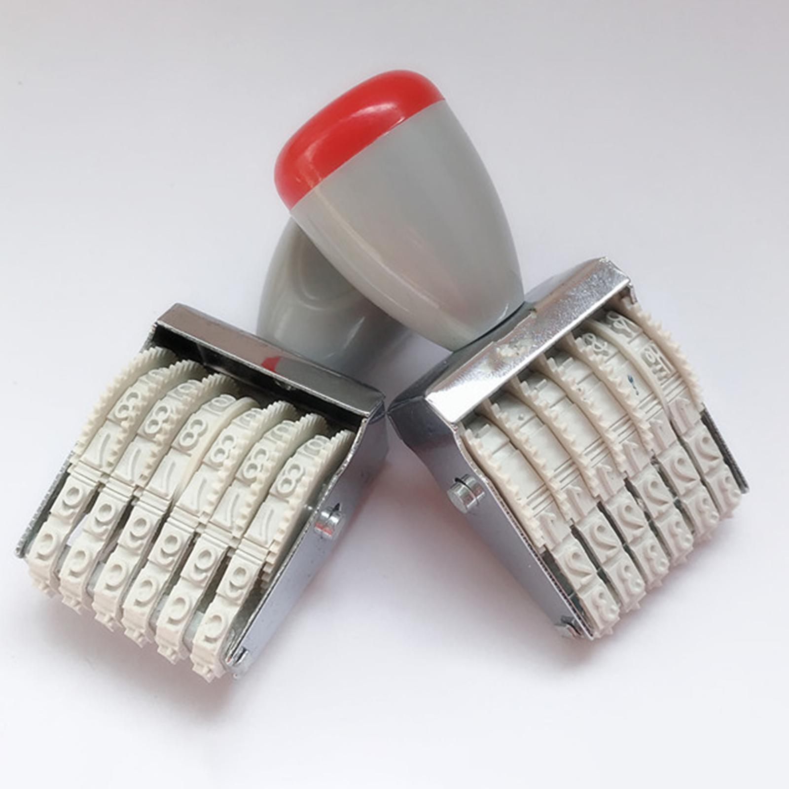 Rubber 6 Cijfers Roller Stempe - Rubber Date Stamp recensie en prijs