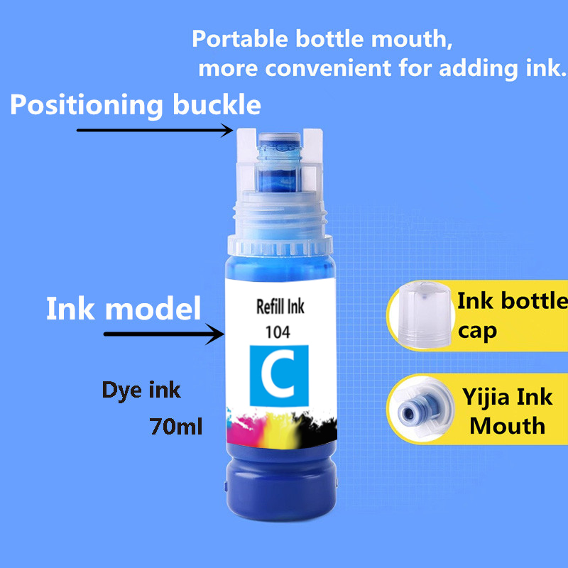 104 Ink Compatibel met Epson 1 - Fountain Pen Bottled Ink recensie en prijs