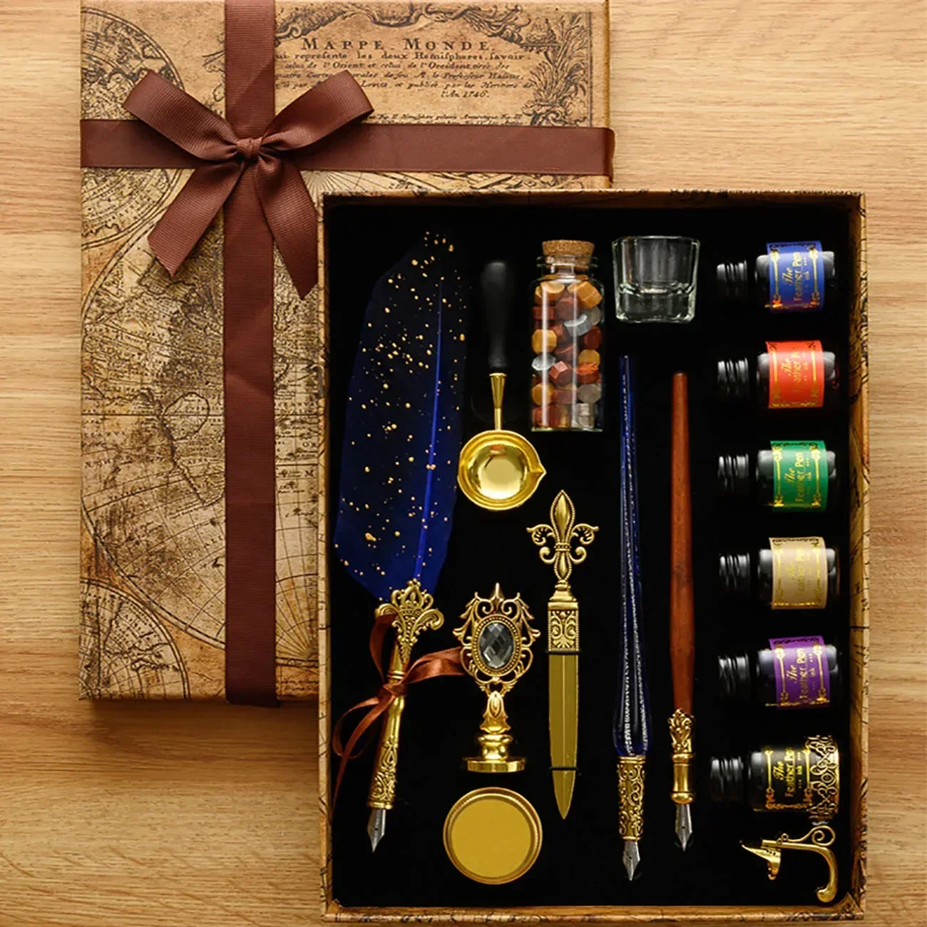Klassieke Kalligrafie Veer Pen - Wax Seal Stamp Set recensie en prijs