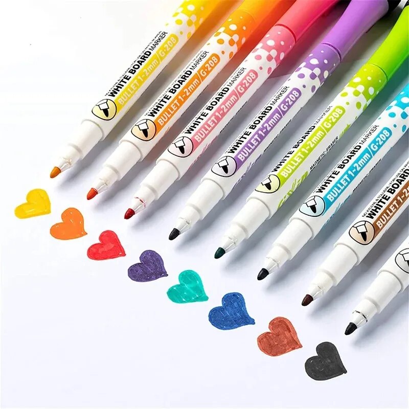8-kleuren whiteboardpennen, ma - Correction Pen Fine recensie en prijs