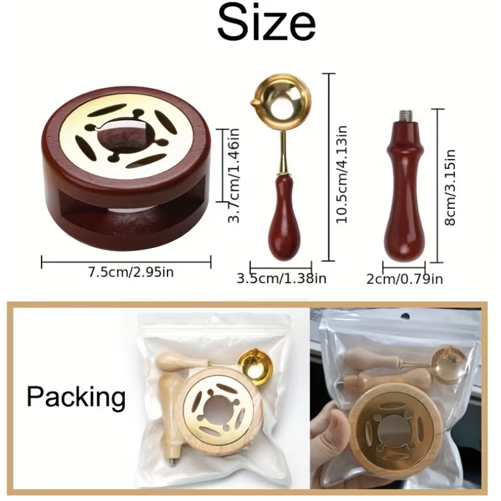 Gepersonaliseerde waszegelstem - Wax Seal Stamp Set recensie en prijs