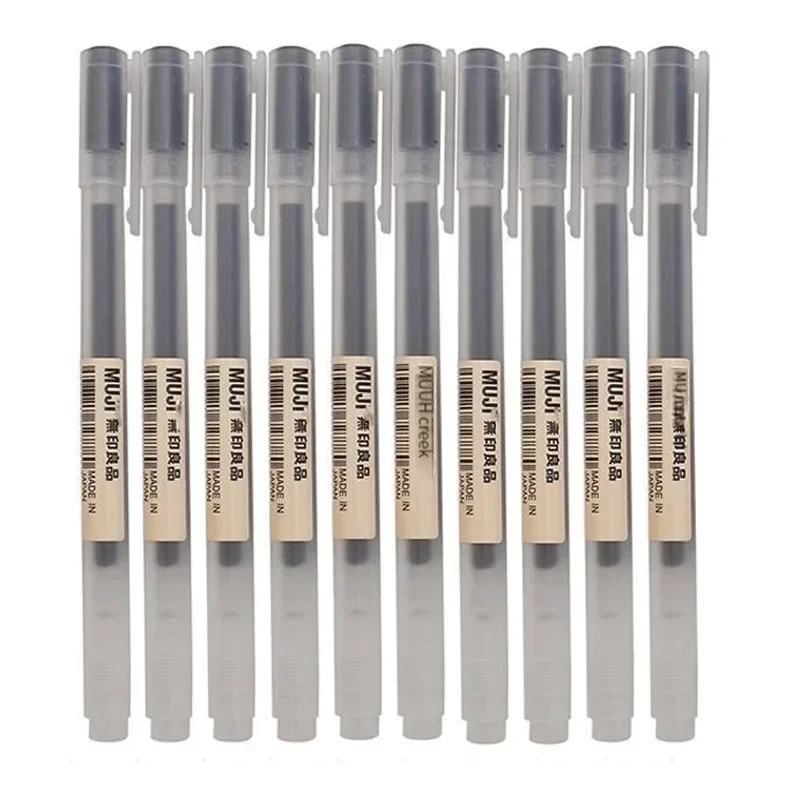 Mooie MUJI Gel Pen Zwart/Rood/ - Muji Stationery Gel Pen recensie en prijs