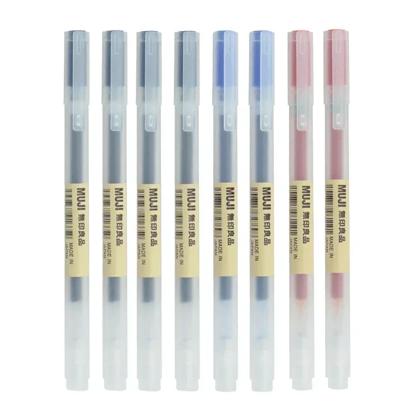 Mooie MUJI Gel Pen Zwart/Rood/ - Muji Stationery Gel Pen recensie en prijs