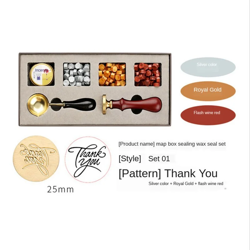 DIY Stempels Lakzegel Box Kit  - Wax Seal Stamp Set recensie en prijs