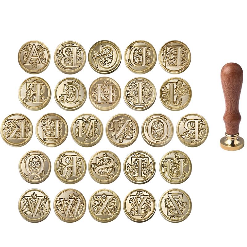 A-Z Vintage verzegelde wasstem - Wax Seal Stamp Set recensie en prijs
