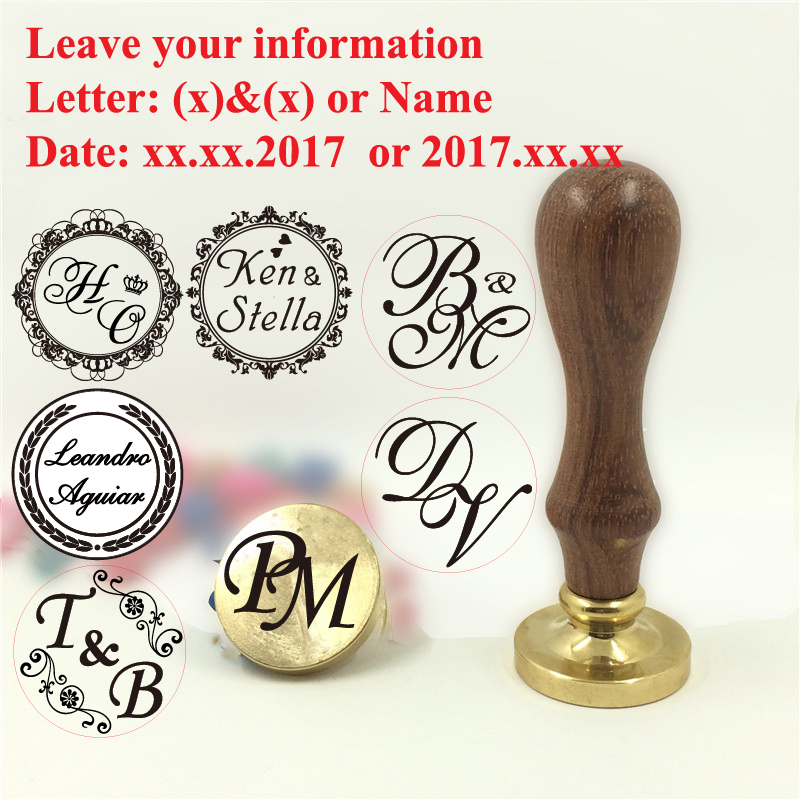 Aangepaste messing waszegelste - Wax Seal Stamp Set recensie en prijs